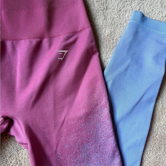 NWOT GymShark Adapt Ombré Seamless Leggings Size medium - Picture 2 of 5